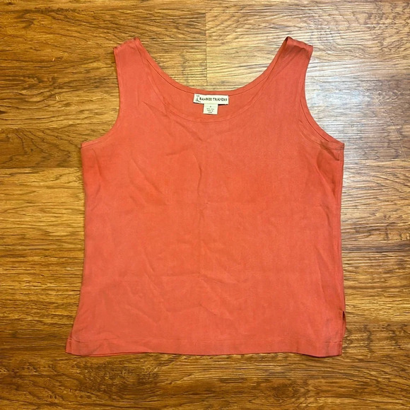 Bamboo Traders 100% Silk Tank Top - Picture 1 of 9